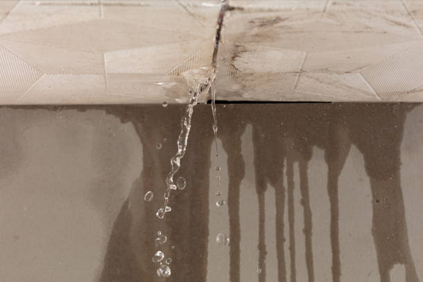Professional Burst Pipe Cleanup technician working in Brownsville, OH
